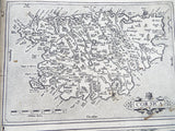 Antique 16th C Map Of Marca Ancona Corsica by Abraham Ortelius