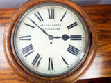 Antique British Railway School Clock