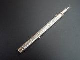 Antique British Sterling Silver Articulated Pen