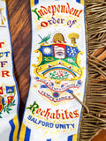 Ceremonial Regalia Sash ~ Chief Ruler ~ Order of Rechabites