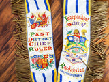 Ceremonial Regalia Sash ~ Chief Ruler ~ Order of Rechabites