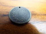 Rare Antique Political Temperance 1775 Patriotic Brass US Coin