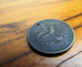 Rare Antique Political Temperance 1775 Patriotic Brass US Coin