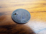 Antique Temperance Hardship Token ~ NY Merchants & Traders Coins