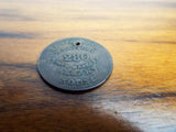 Antique Temperance Hardship Token ~ NY Merchants & Traders Coins