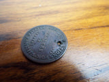 Antique Temperance Hardship Token ~ NY Merchants & Traders Coins