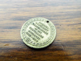 Vintage Temperance Joseph Livesey Centenary Medallion