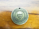 Vintage Temperance Joseph Livesey Centenary Medallion