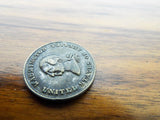 Antique George Washington Temperance Ten Dollar 1 Cent Coin