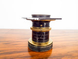 Antique Brass Universal Aplanat Extra Rapid Camera Lens