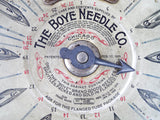 Antique Boye Needle Large Round Advertising Needle Store