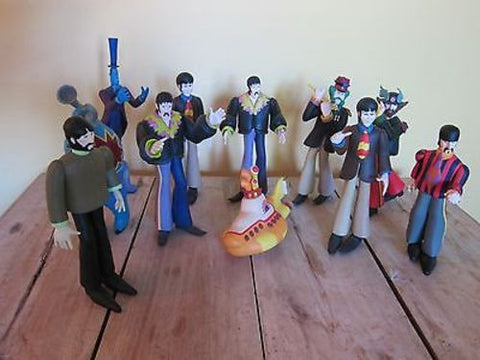 Beatles Merchandise Yellow Submarine Figurines by MacFarlane - Yesteryear Essentials
 - 1