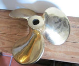 WW2 Brass Triple Boat Propeller - Yesteryear Essentials
 - 6