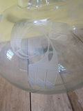 Signed Perry Coyle Crystal Glass Vase "Rainbird Spirit" - Yesteryear Essentials
 - 5