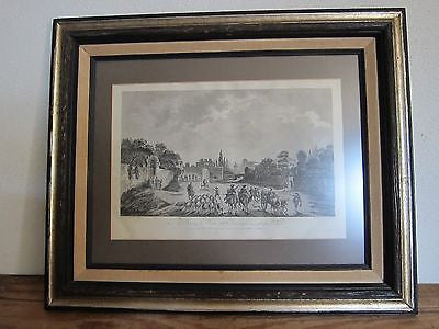 18th Century APDR Lithograph "Vue du bourg de Torre del Greco situé au pied du Vesuve" - Yesteryear Essentials
 - 1