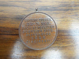 Antique Masonic Bronze Enoch T Carson Coin