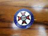 Antique Norwegian Temperance IOGT Enamel Medal