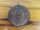 1902 Copper Coin Medallion East Ham School Medal