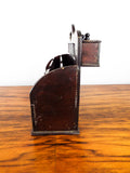 Original Edwardian British Perpetual Calendar Desk Organizer 1900 Arts & Crafts