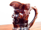 19th C Treacle Glazed Lord Wellington Toby Jug