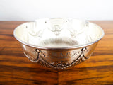 Antique 1881 Victorian British Sterling Silver Bowl