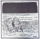 Vintage Signed Ron Cobb Print Ltd Ed Underground Free Press Cartoon Anti Commie