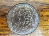 Antique French Bronze Benjamin Franklin Medal