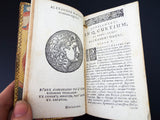 Antique 1660 Book Military History Alexander The Great Quintus Rufus Amsterdam