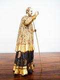 Antique 18th Century  Religious Santos Statue Figurine