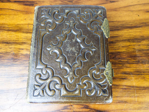 Antique 1870s Miniature Photograph Album