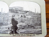 Antique 1906 San Francisco Earthquake Original Stereoview Cards