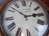 Antique British Railway School Clock