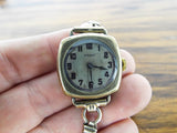 1920s Gruen Cushion Wrist Watch ~  Wisconsin Anti Saloon League