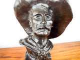 Vintage Western Bronze Sculpture by Frederic Remington ~ "The Sergeant"