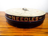 Antique Boye Needle Large Round Advertising Needle Store