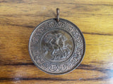 1902 Copper Coin Medallion East Ham School Medal