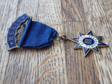 1920s Antique Religious Gospel Temperance Star Enamel Medal