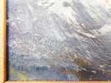 Vinatge Original Seascape Oil on Board Painting