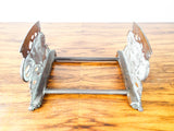 Antique Bronze Art Nouveau Sliding Bookends