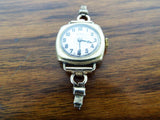 1920s Gruen Cushion Wrist Watch ~  Wisconsin Anti Saloon League