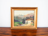 Antique Signed Landscape Painting ~ Andreas Dirks