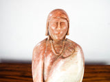 Vintage Zuni Soapstone Mother & Child Sculpture ~ Keith Paywa