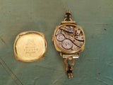 1920s Gruen Cushion Wrist Watch ~  Wisconsin Anti Saloon League