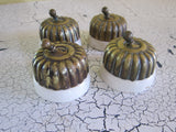 Set of 4 Victorian Porcelain & Brass Light Switches - Yesteryear Essentials
 - 12