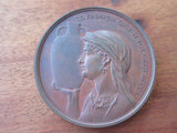 Antique Copper Temperance Medal by J S & A B Wyon - Yesteryear Essentials
 - 9