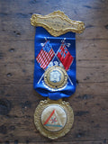 Antique Temperance Ceremonial Sash Regalia - Yesteryear Essentials
 - 2