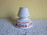 French Ceramic Match Holder & Matchstrike for M Chavin Vitalis by Justin Giraud - Yesteryear Essentials
 - 1