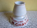 French Ceramic Match Holder & Matchstrike for M Chavin Vitalis by Justin Giraud - Yesteryear Essentials
 - 5