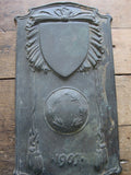 Antique Bronze Decorative Military Plaque 1907 - Yesteryear Essentials
 - 6