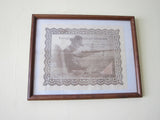 Howard Hughes Hk 1 Flying Boat Spruce Goose Framed Fabric & Cert - Yesteryear Essentials
 - 1